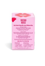 JusTea Hibiscus Glow Tea Bags