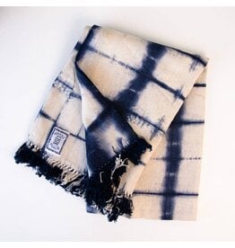 Indigo Throw Blanket