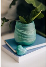 Hebron Glass Desert Sands Votive Holder