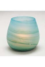 Hebron Glass Desert Sands Votive Holder