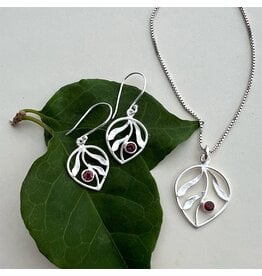 Sterling Silver Whispering Leaf Jewelry