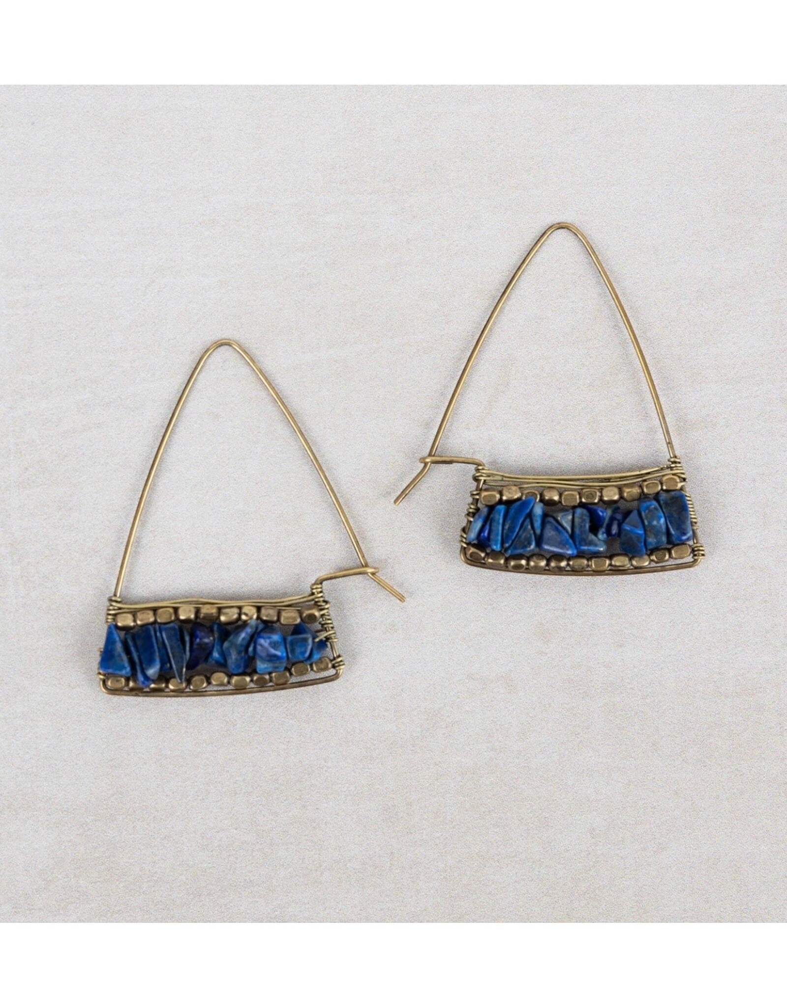 Lapis Dangle Earrings