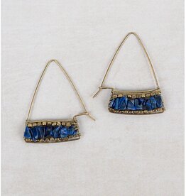 Lapis Dangle Earrings