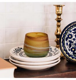 Hebron Glass Votive Holder