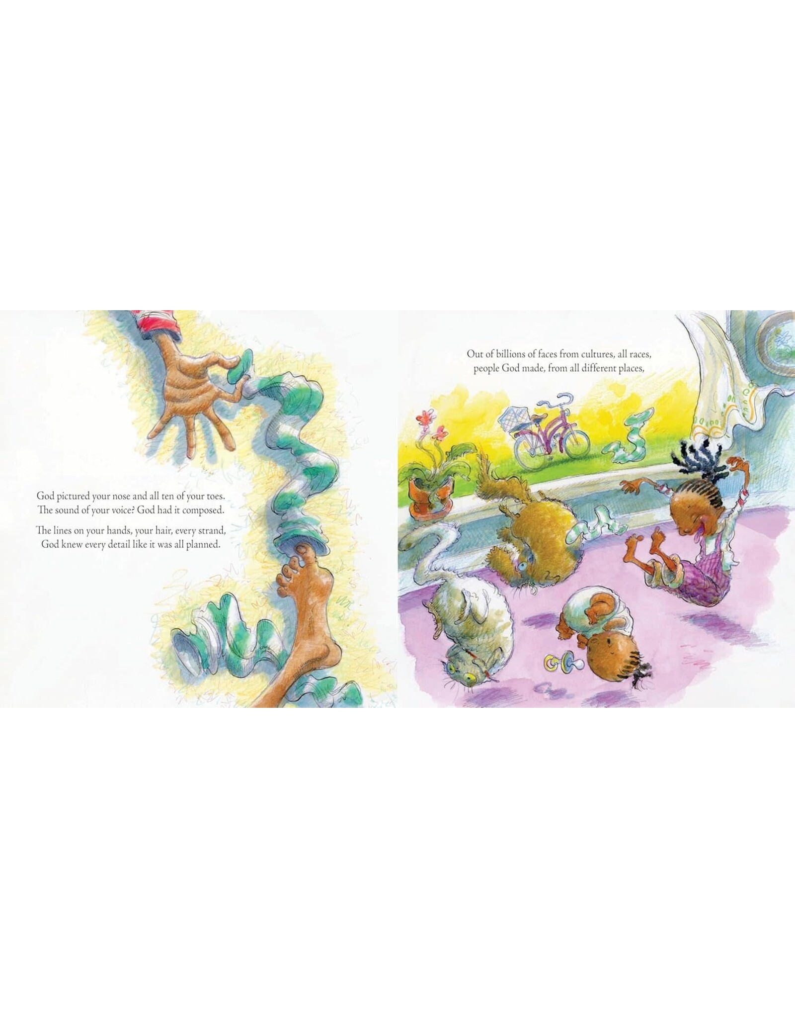 Kids: Baby Books When God Made You