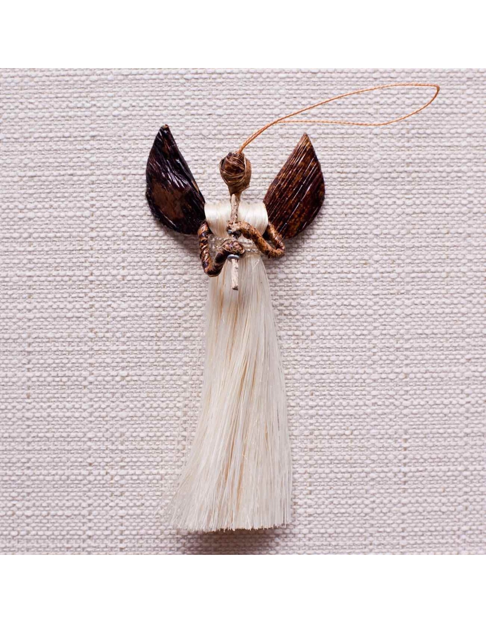 Sisal Angel Ornament