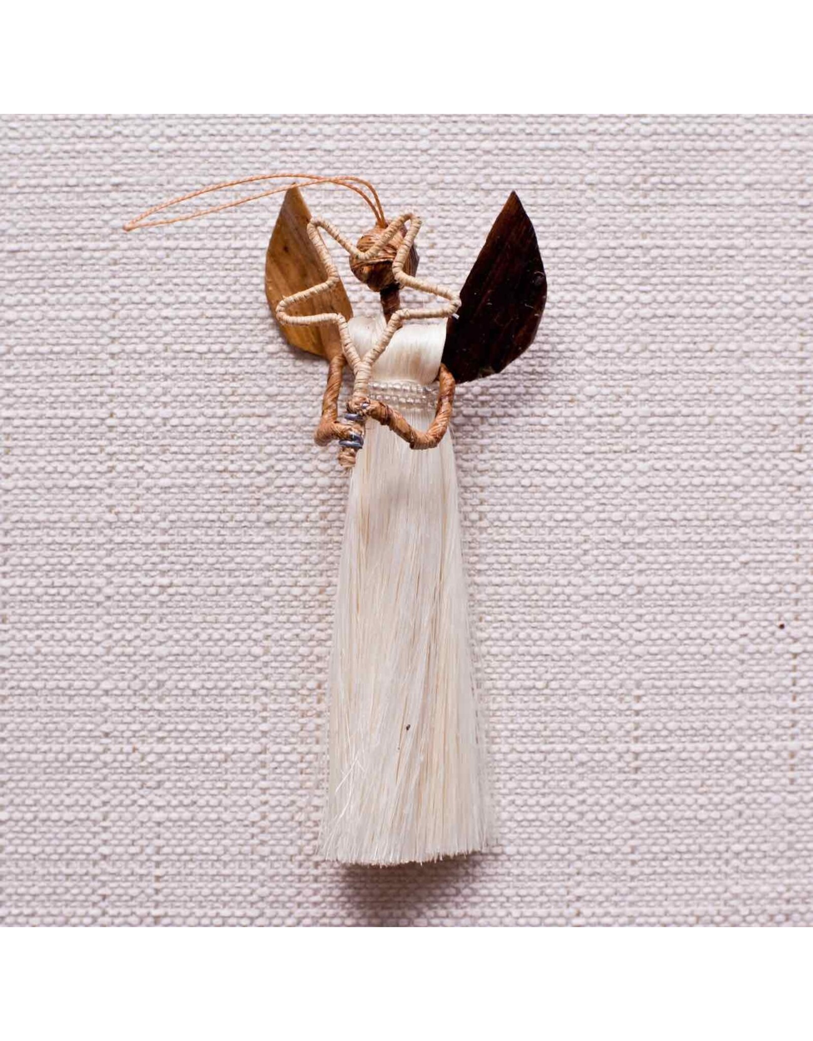 Sisal Angel Ornament