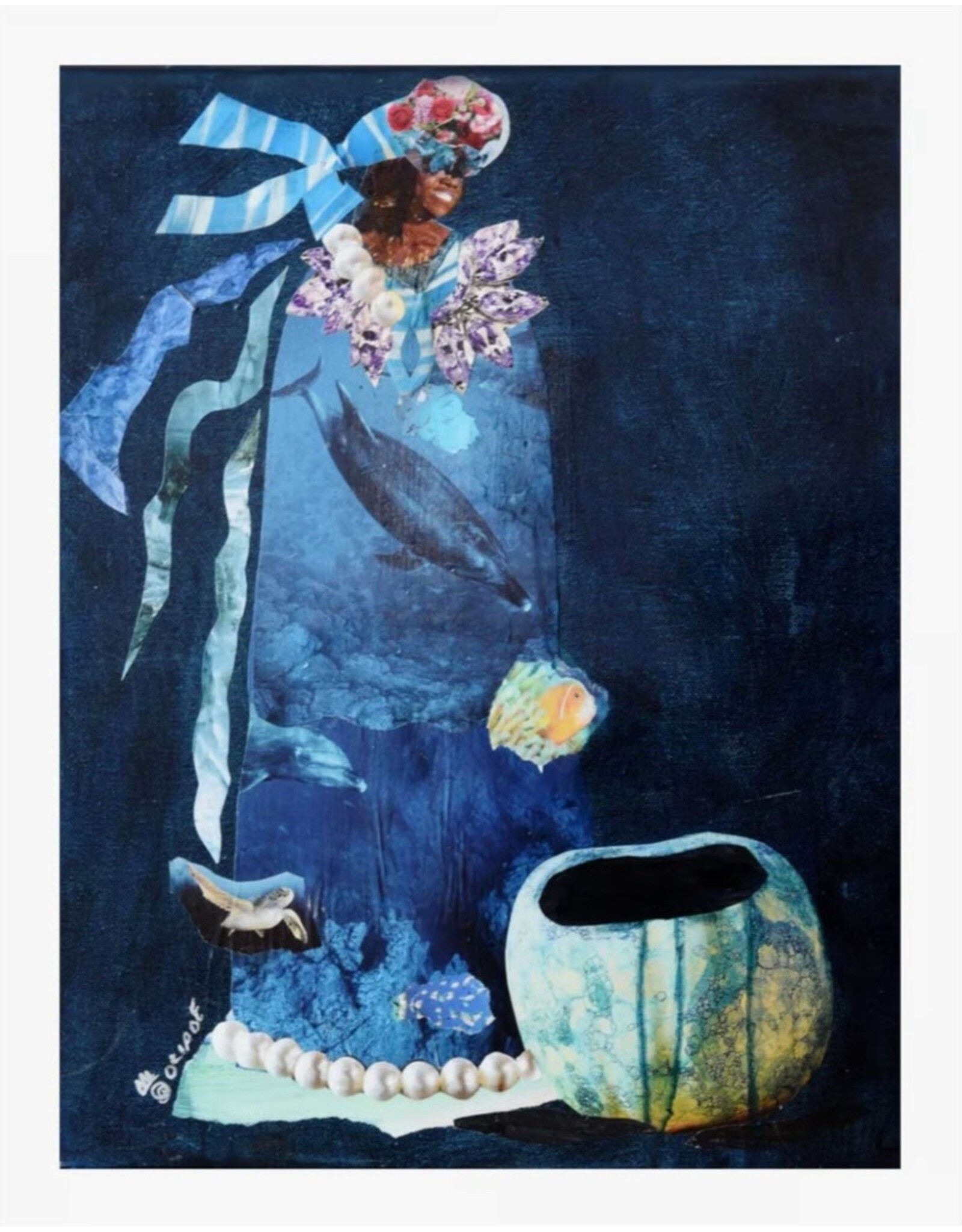 INDIGEAUX Art Print: Yemoja (The Good Mother)