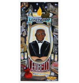 Queen Leia Lewis Art Print: The Legendary Lead Belly