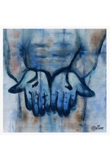 INDIGEAUX Art Print: Indigo Dyer's Hands INDIGEAUX Art Print: Indigo Dyer's Hands