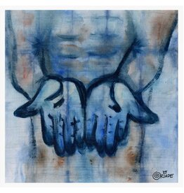 INDIGEAUX Art Print: Indigo Dyer's Hands INDIGEAUX Art Print: Indigo Dyer's Hands