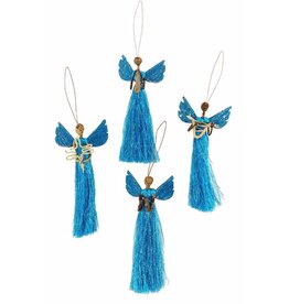 Blue Shimmer Angel Ornament Blue Shimmer Angel Ornament