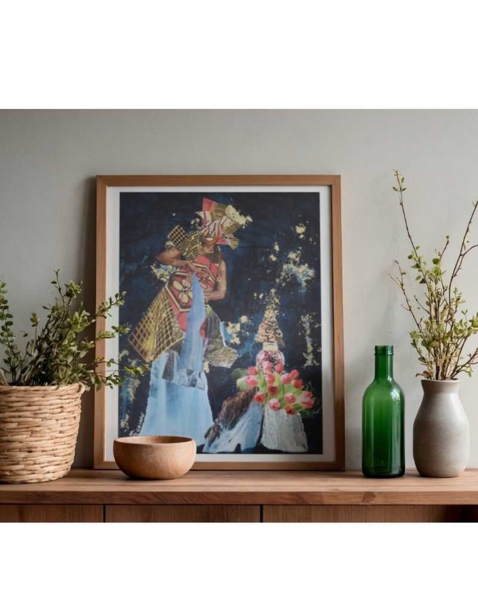 INDIGEAUX Art Print: Oshun (The Giver of Sweetness)