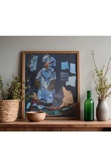 INDIGEAUX Art Print: Iya Mapo (The First Indigo Dyer)