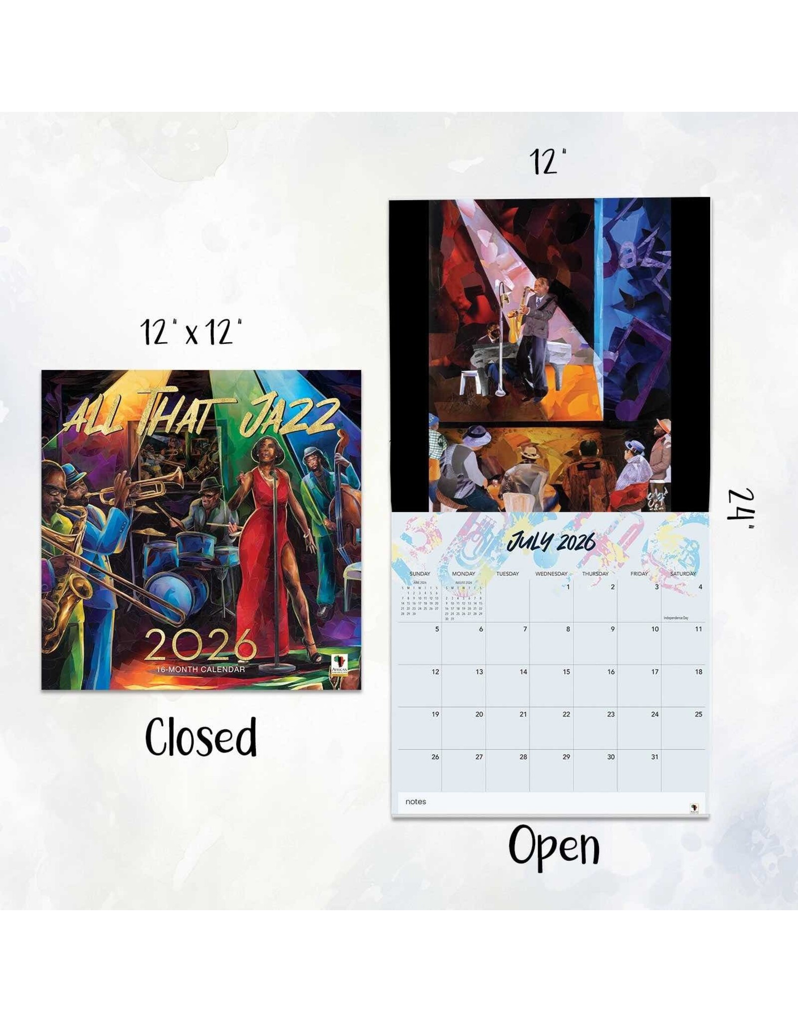 2026 All That Jazz Calendar