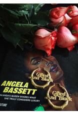 Sucré Couture 18K Gold Gifted & Black Hoops