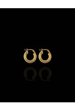 Sucré Couture 18K Gold Plated Hoops
