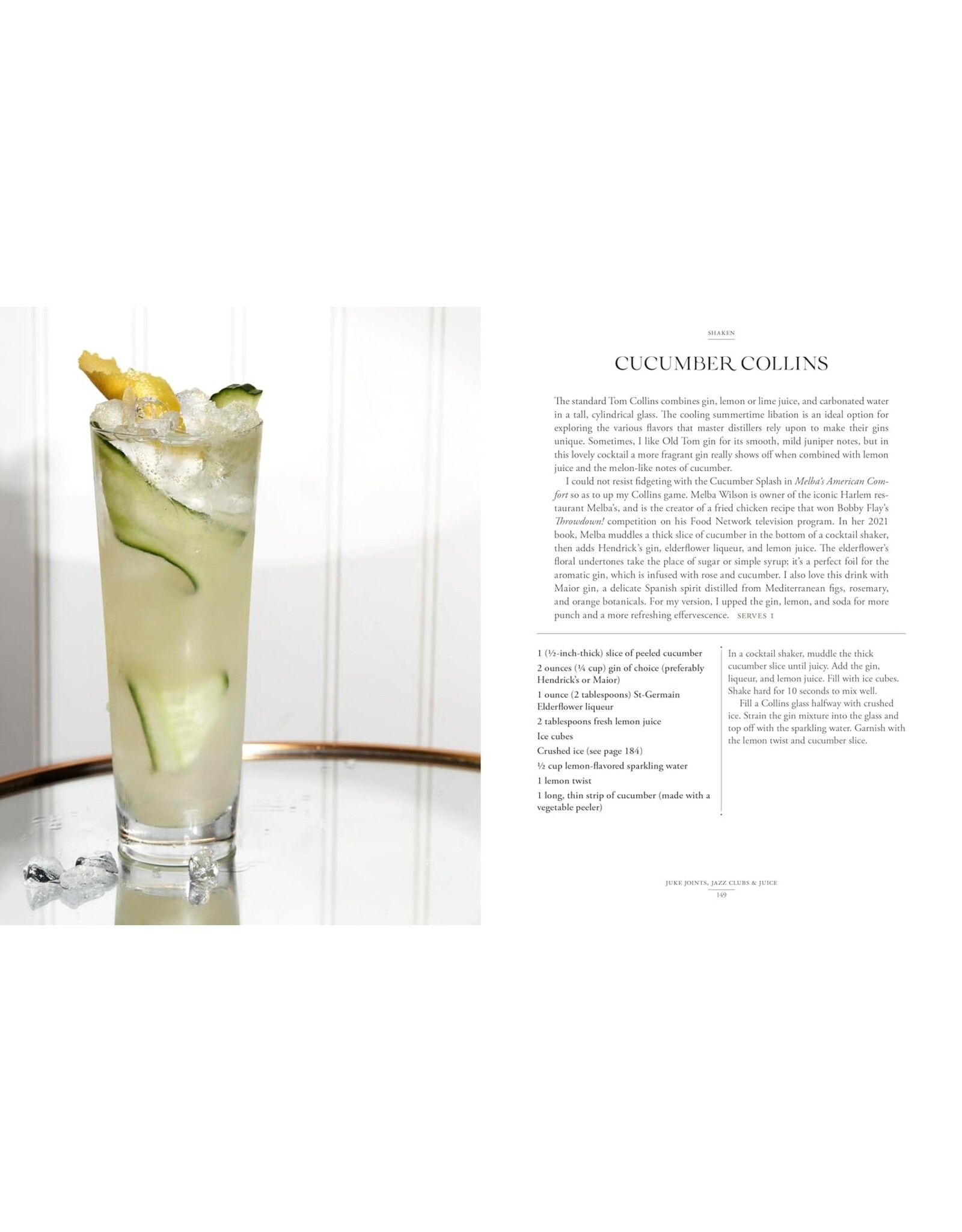 Juke Joints, Jazz Clubs & Juice: A Cocktail Recipe Book: Cocktails from Two Centuries of African American Cookbooks