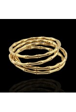 Sucré Couture 18K Gold Plated Oshun Bangle