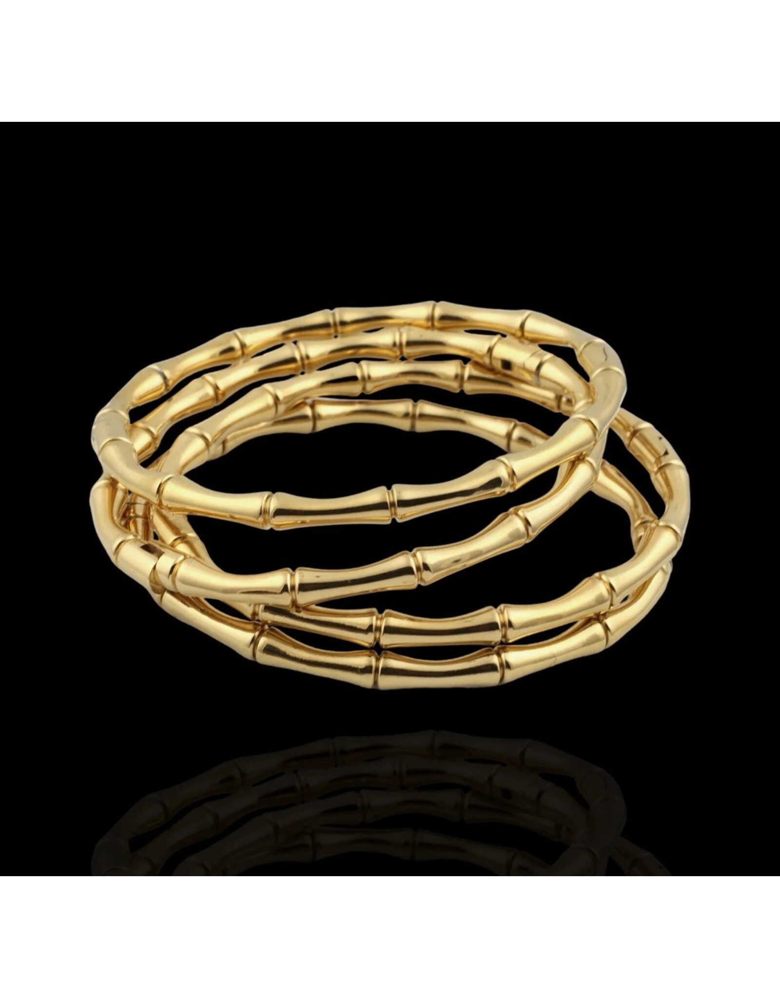 Sucré Couture 18K Gold Plated Oshun Bangle
