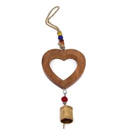 Heart Chime with Iron Bell