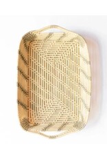 Sage & Cream Large Basket Tray