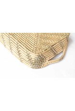 Sage & Cream Large Basket Tray