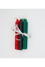 Set of Kwanzaa Candles