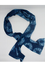 Hand Dyed Indigo Textile by Queen Leia Lewis