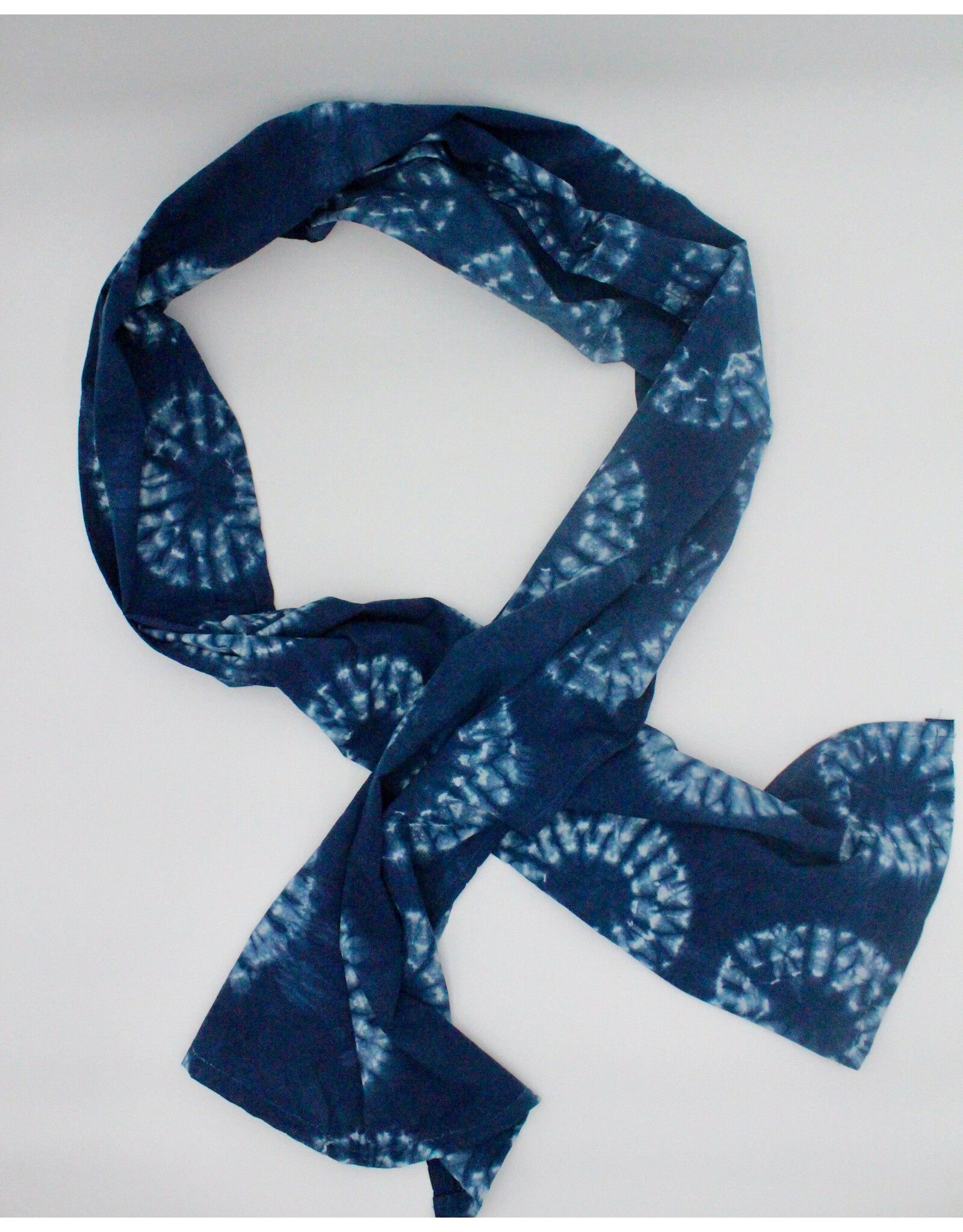 Hand Dyed Indigo Textile by Queen Leia Lewis