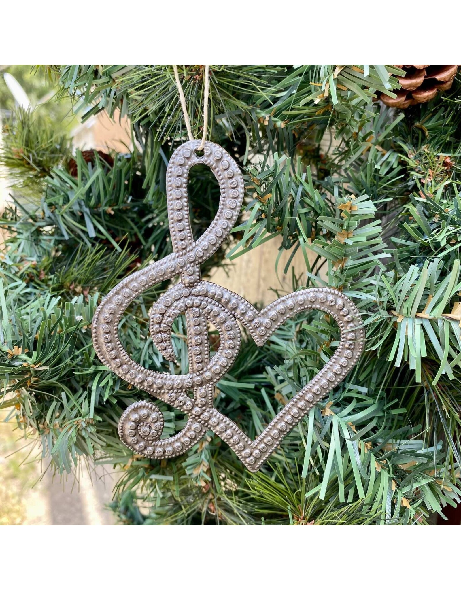 Haiti Fair Trade Music Lover Ornament