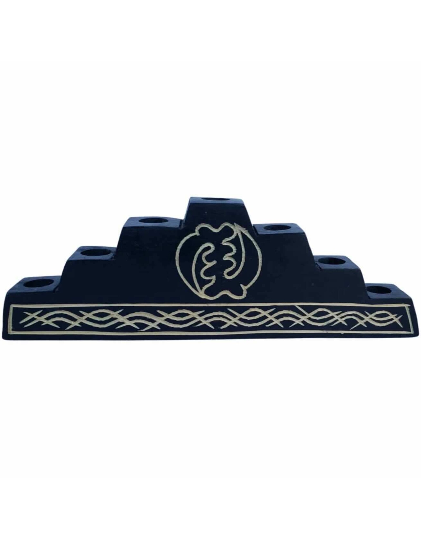 Gye Nyame Kwanzaa Kinara Set