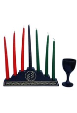 Gye Nyame Kwanzaa Kinara Set