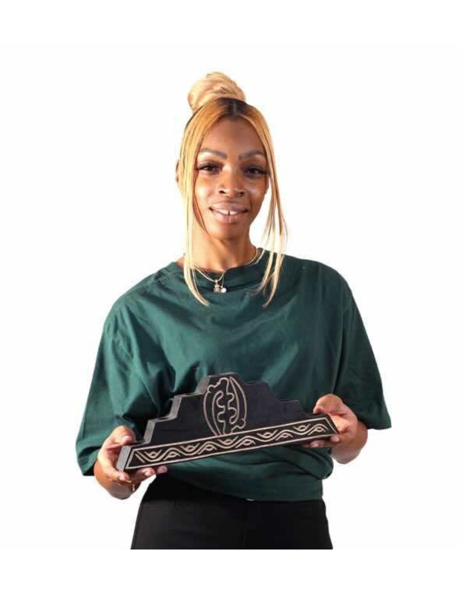 Gye Nyame Kwanzaa Kinara Set