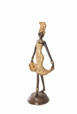 Bronze Golden Momentum Sculpture