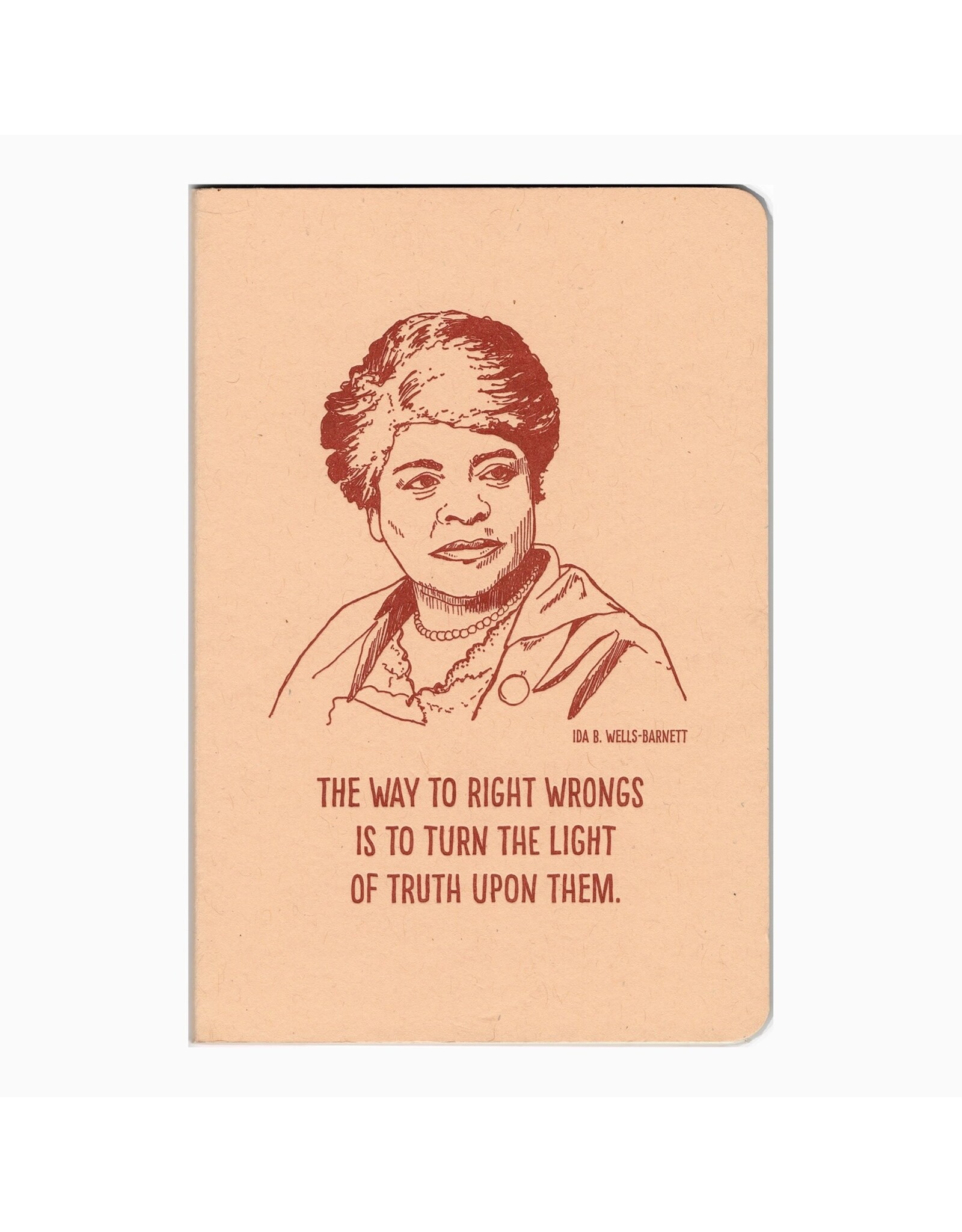 Blackbird Letterpress Ida B. Wells Notebook