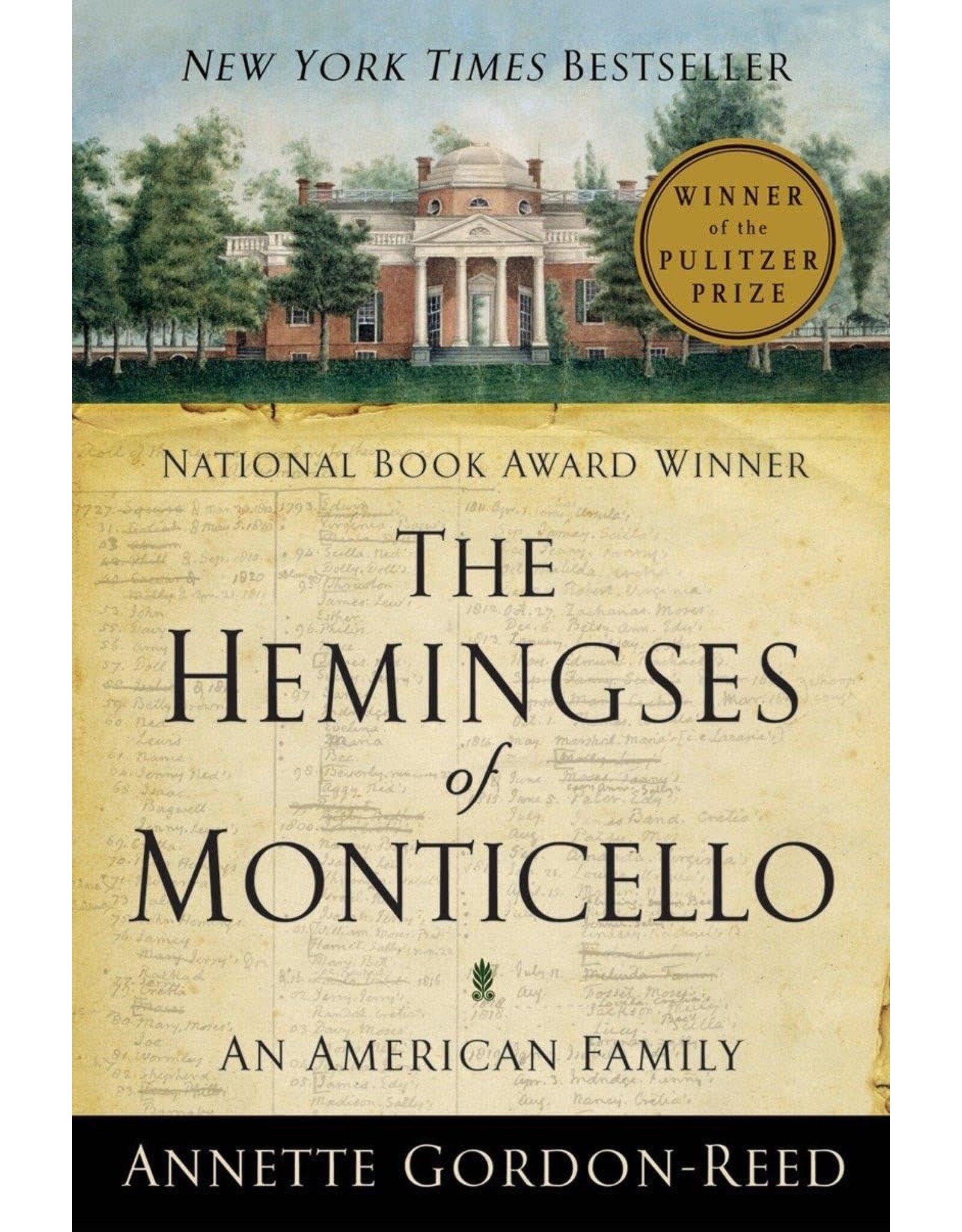 Non-Fiction: Slavery The Hemingses of Monticello: An American Family