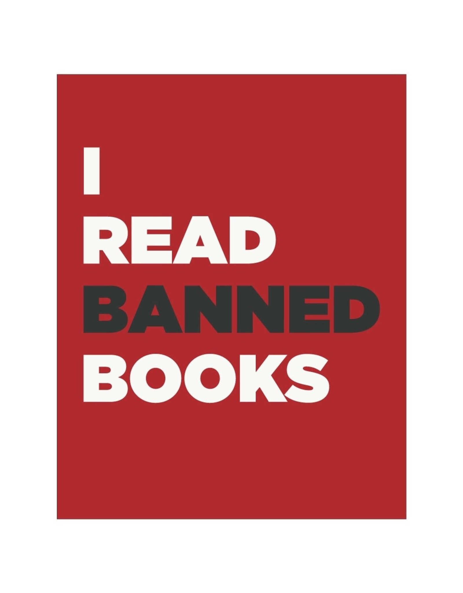 "I Read Banned Books" Magnet
