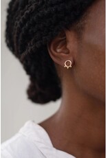 YEWO 14k Gold Fill Zovu Studs