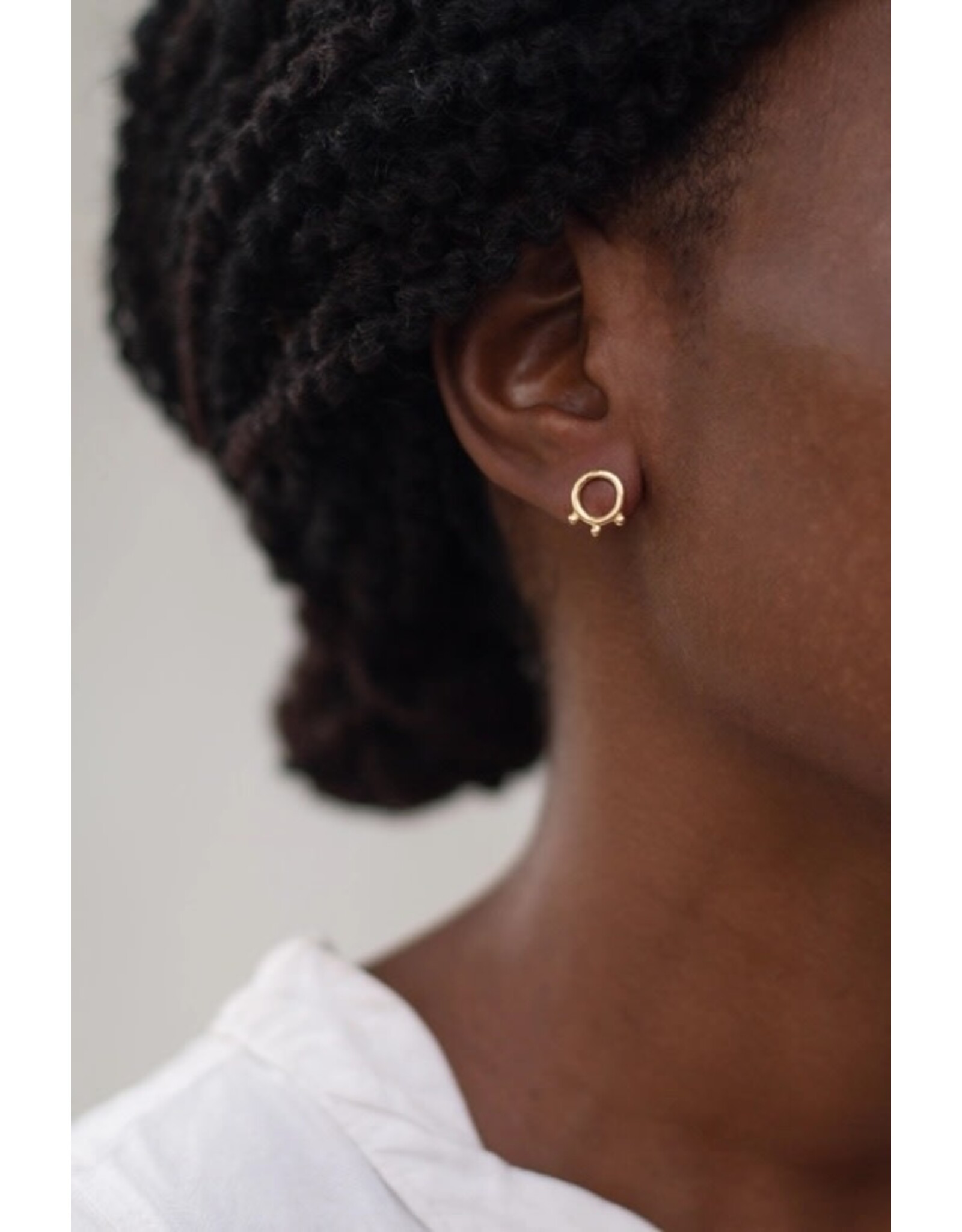 YEWO 14k Gold Fill Zovu Studs