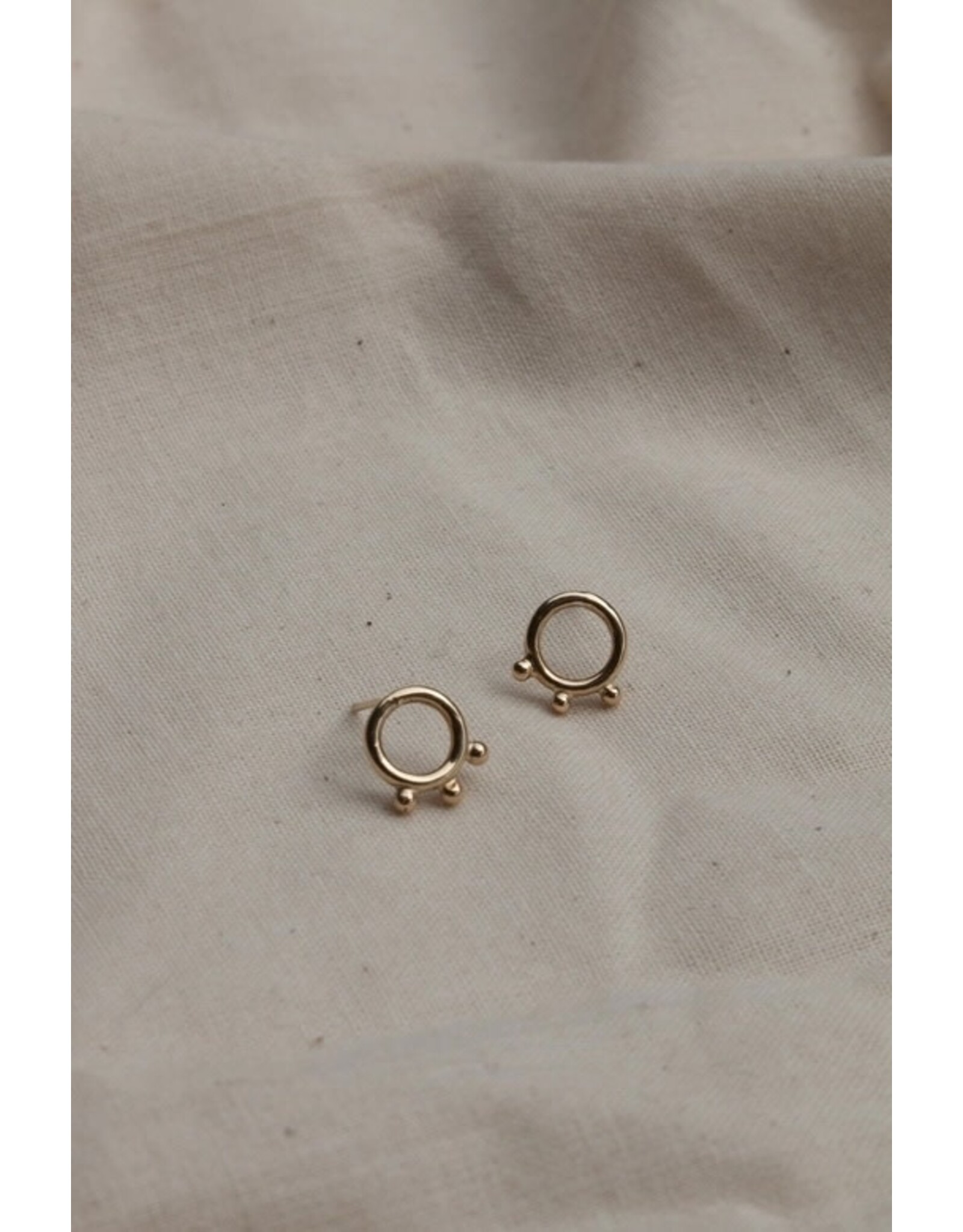 YEWO 14k Gold Fill Zovu Studs