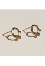 YEWO 14k Gold Fill Zovu Studs