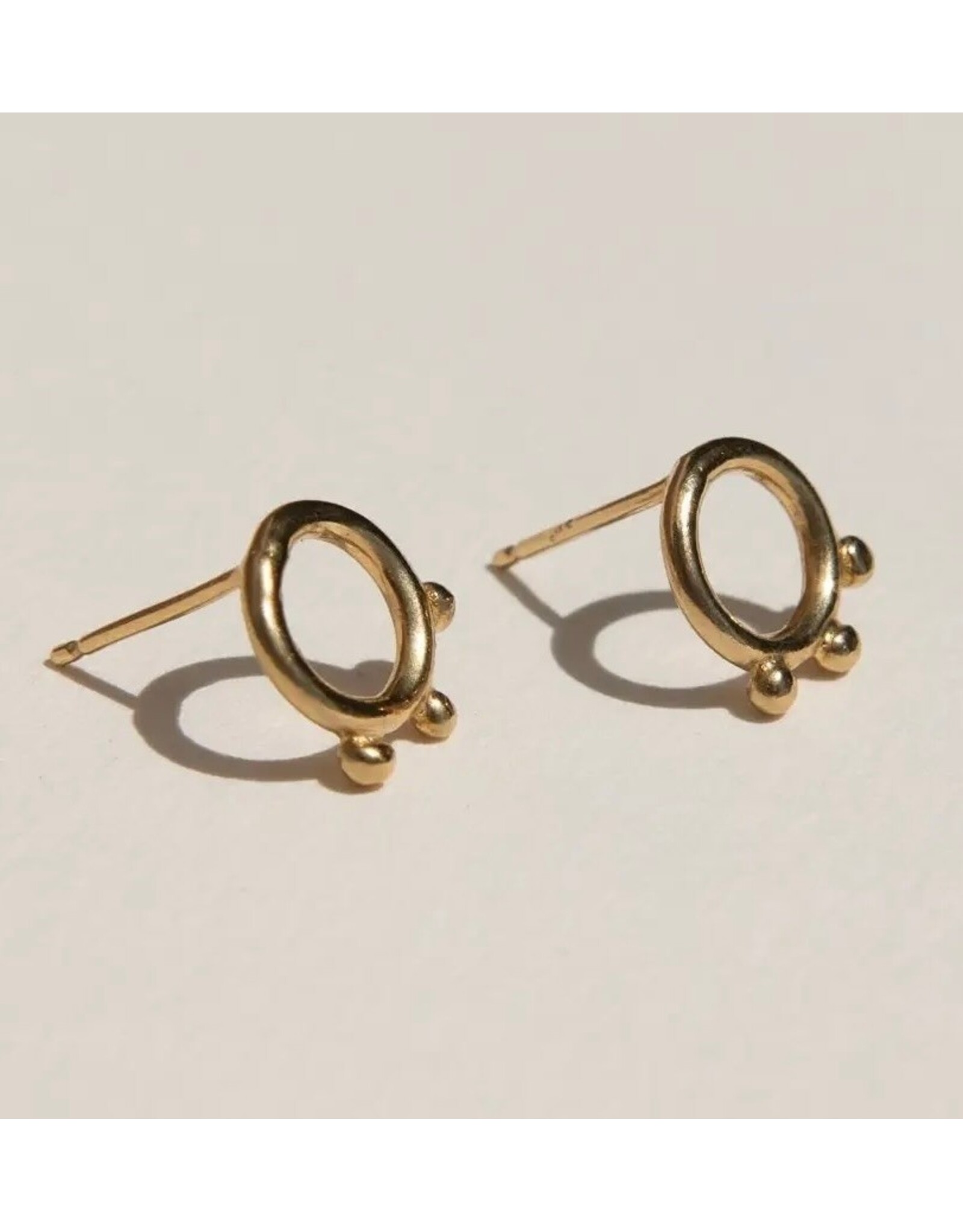 YEWO 14k Gold Fill Zovu Studs