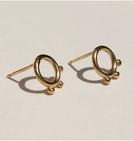 Gold Fill Zovu Studs