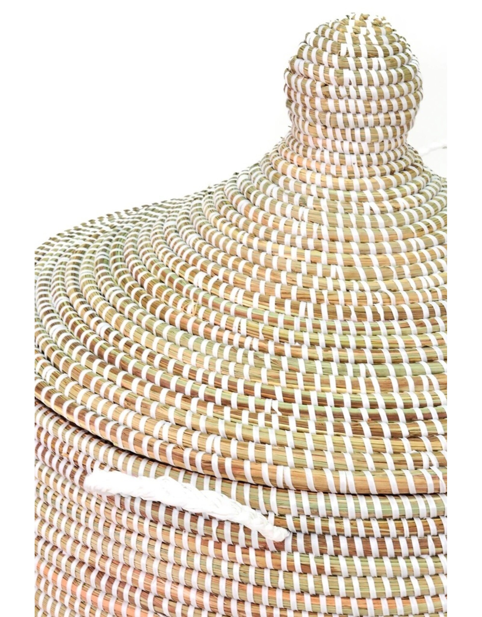 Large White Hamper Basket