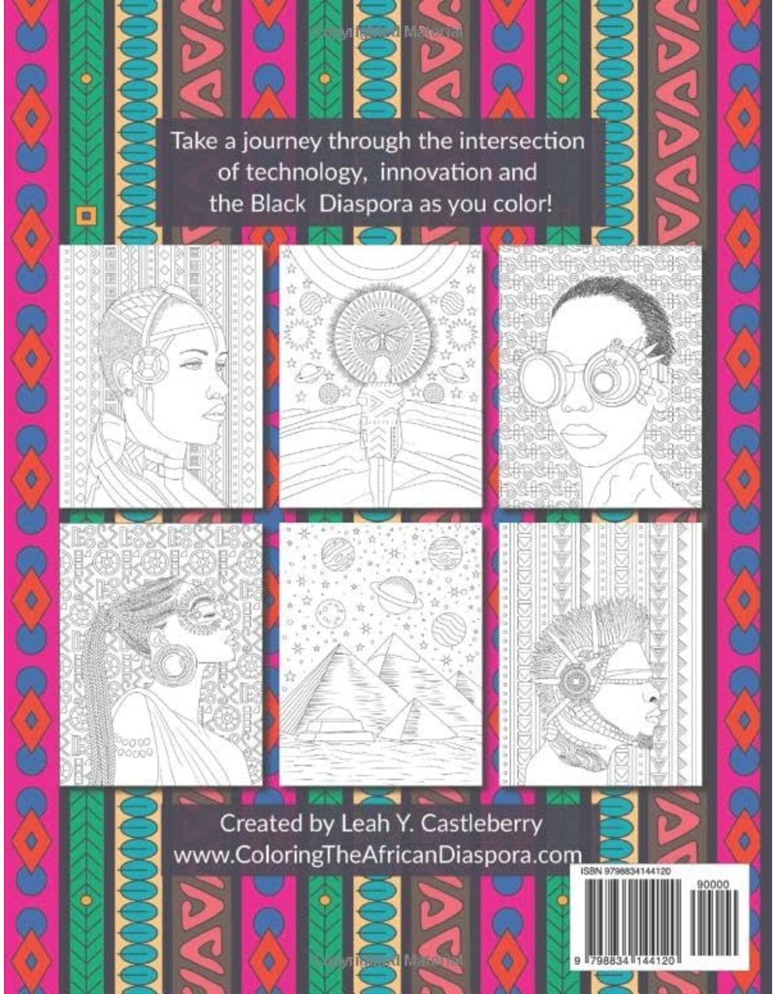 Afrofuturism Coloring Book