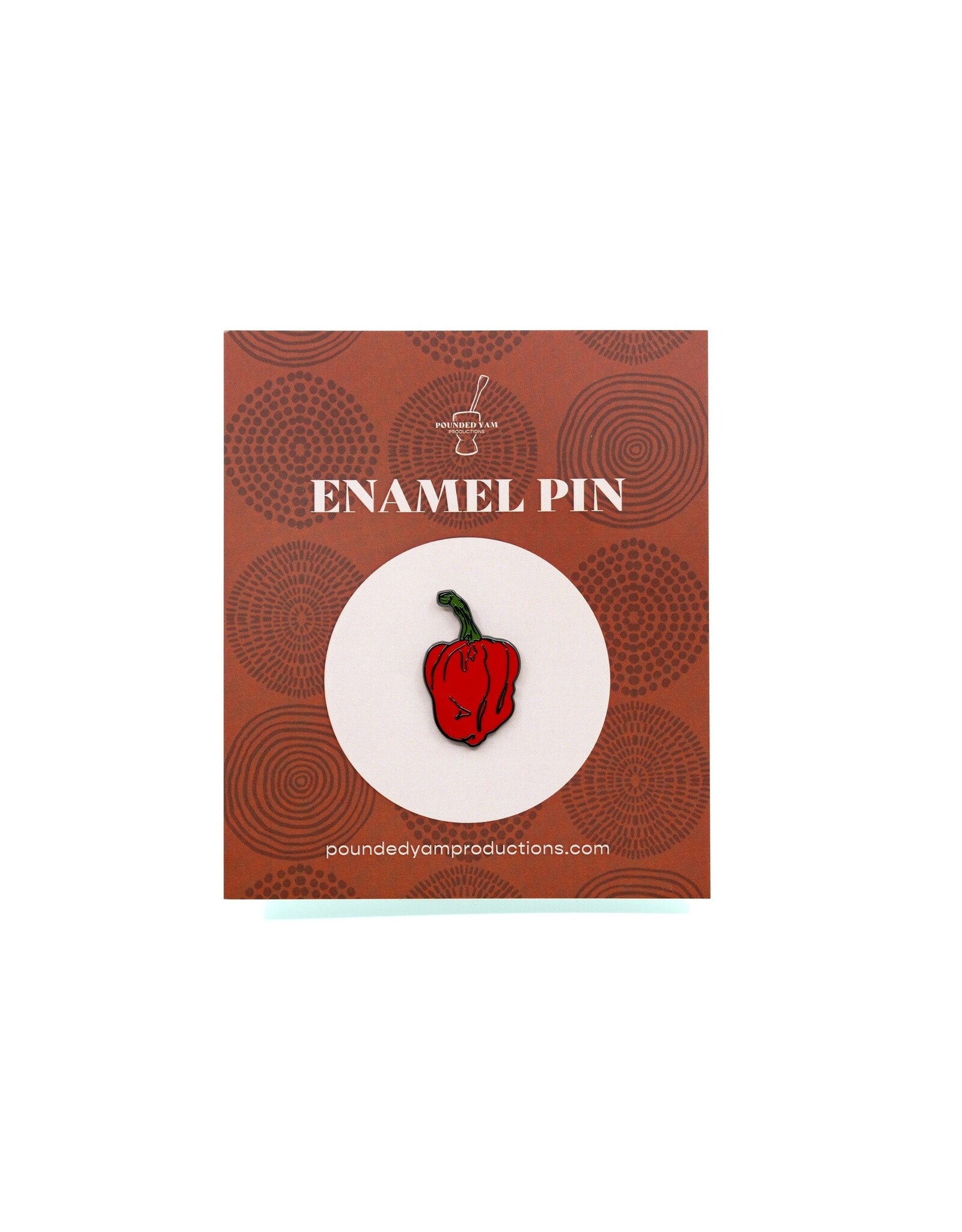 Scotch Bonnet Enamel Pin