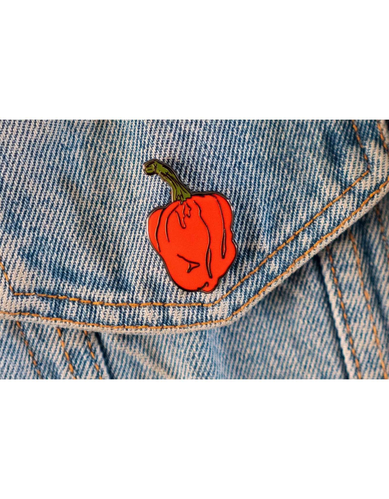 Scotch Bonnet Enamel Pin