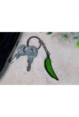 Okra Keychain
