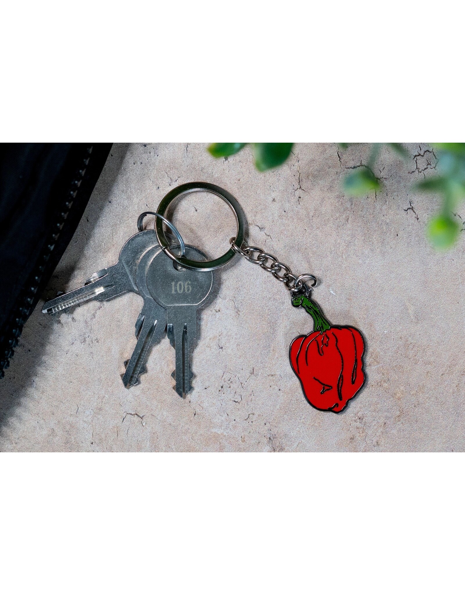 Scotch Bonnet Keychain